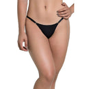 Kit 10 Calcinhas Fio Dental com Regulagem Lateral de Microfibra Cores Variadas