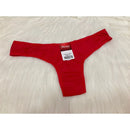 Tanga Giovana com pingente de coelhinho fio dental feita em malha fria atacado revenda promoçao