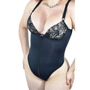 Cinta Modeladora Body Bojo Rendado Tecido Duplo